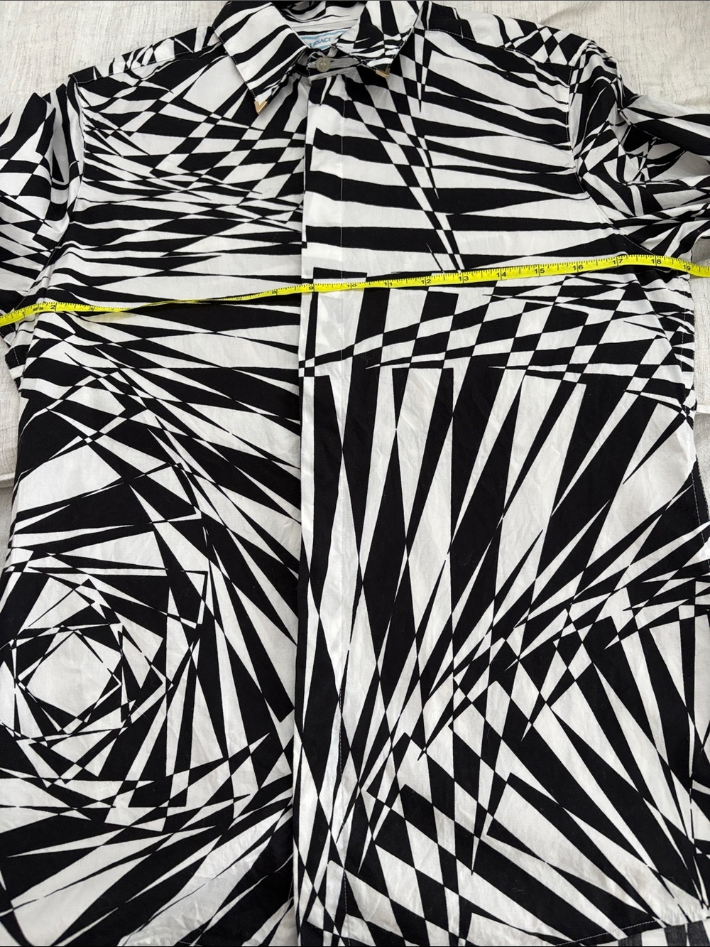 Versace for H&M Geometric Button-Down Shirt